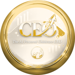 AI Powered Childcare CEO seal